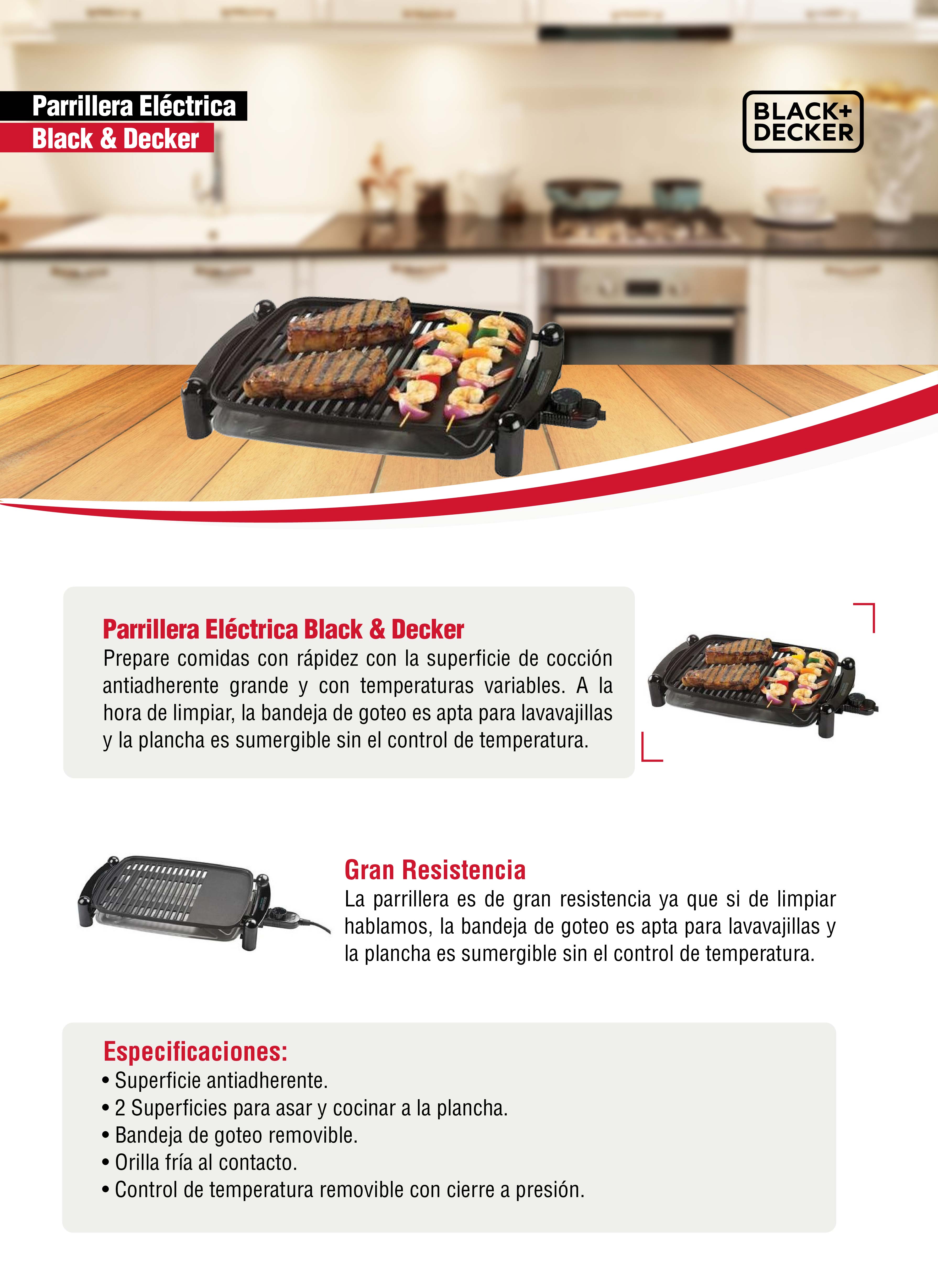 Grill Electrico Black decker Ig201 grill electrico pima1